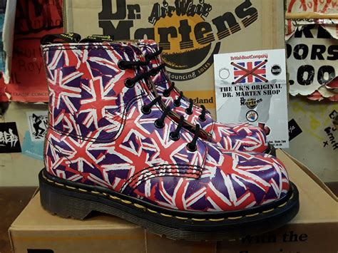 union jack doc martens boots.